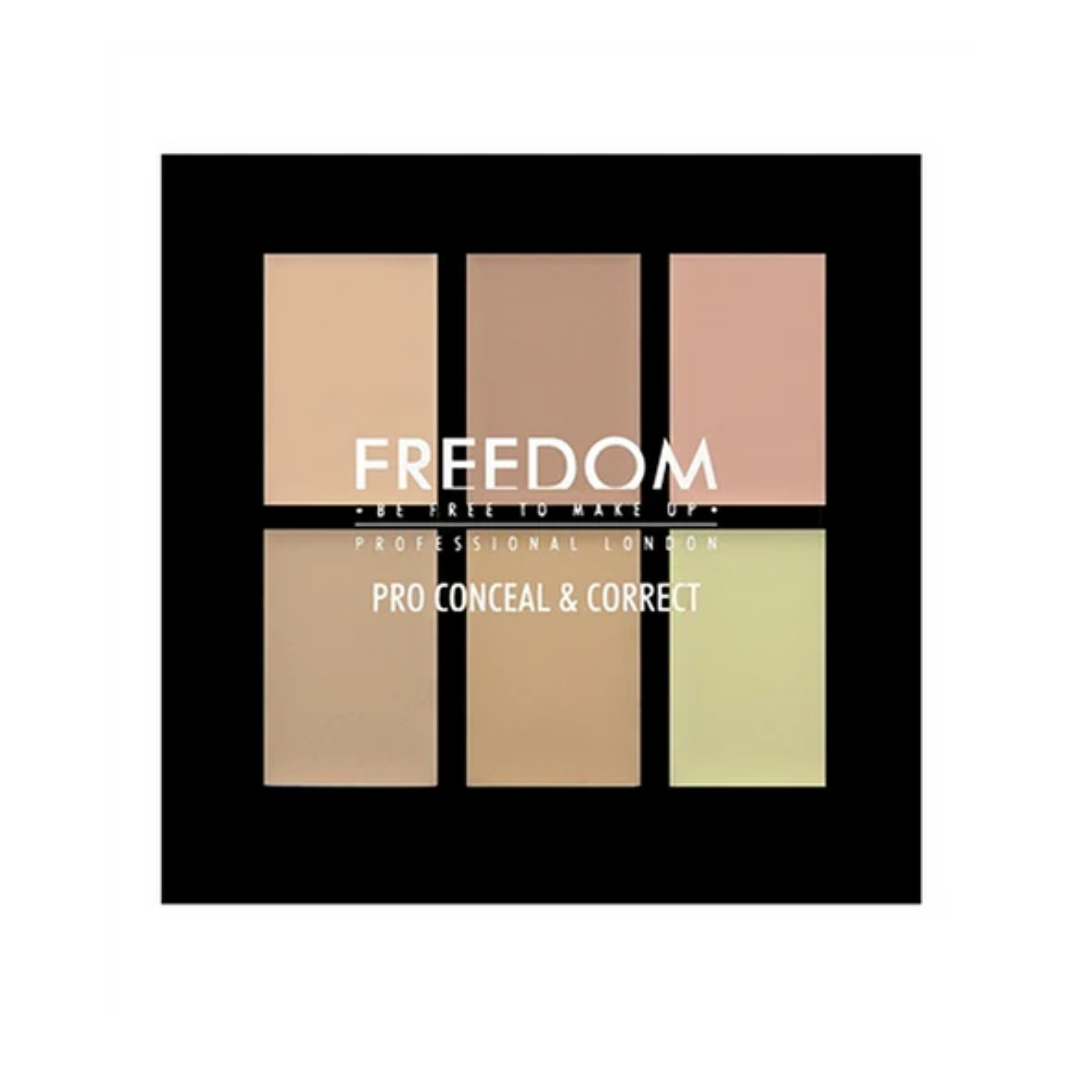 Revolution Freedom Pro Conceal & Correct Palette Light Medium
