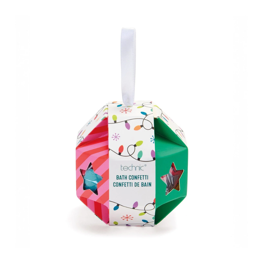 Christmas Novelty Bath Confetti Bauble