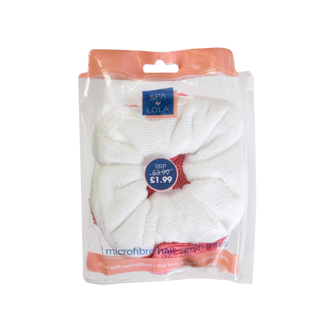 Spa By Lola Microfibre Hair Scrunchies BEAU326