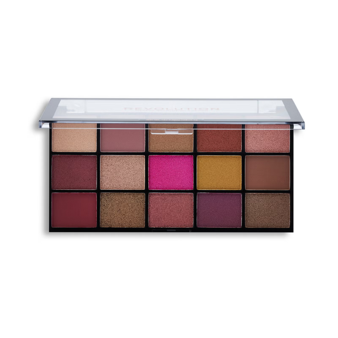 TESTER Revolution Reloaded Eyeshadow Palette Iconic Prestige