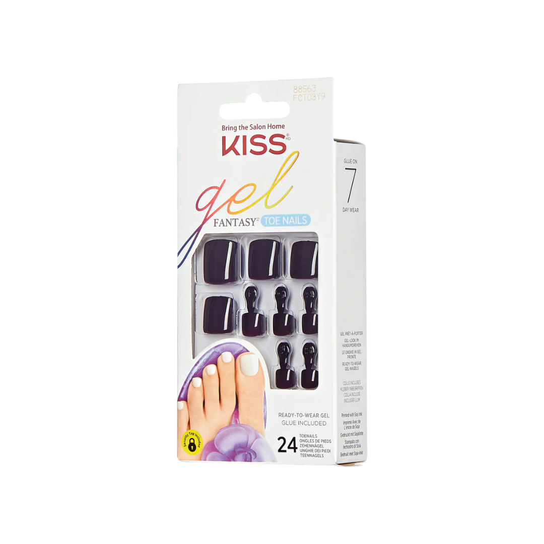 Kiss Gel Fantasy Toenails 87585