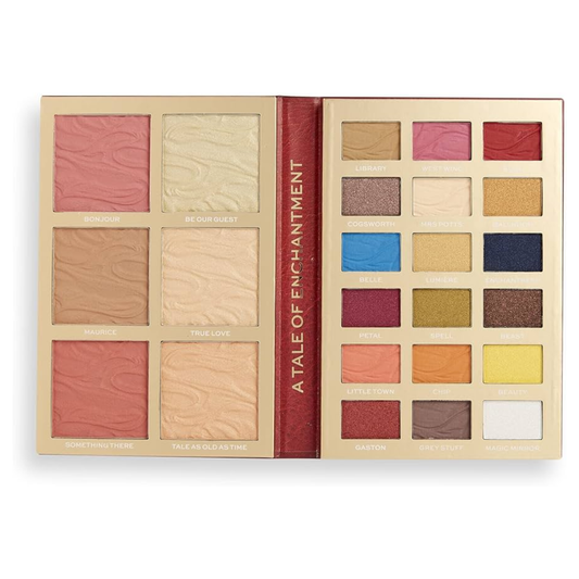 Tester Revolution I heart Revolution x Disney Princess Belle Face Palette