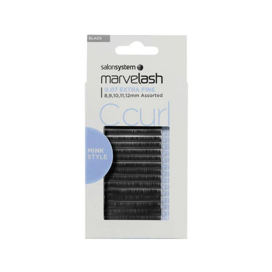 Salon System Marvelash 0.20 Volume Lashes 9mm Black