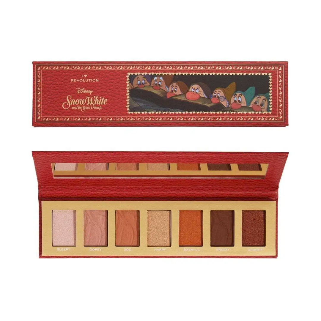 TESTER Revolution X Snow White Eyeshadow Seven Dwarfs