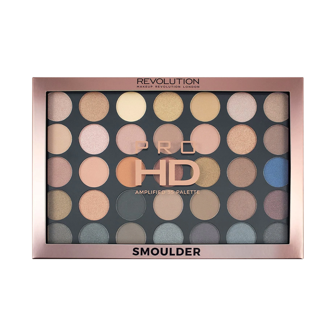 Revolution Pro HD Amplified 35 Eyeshadow Palette Smoulder