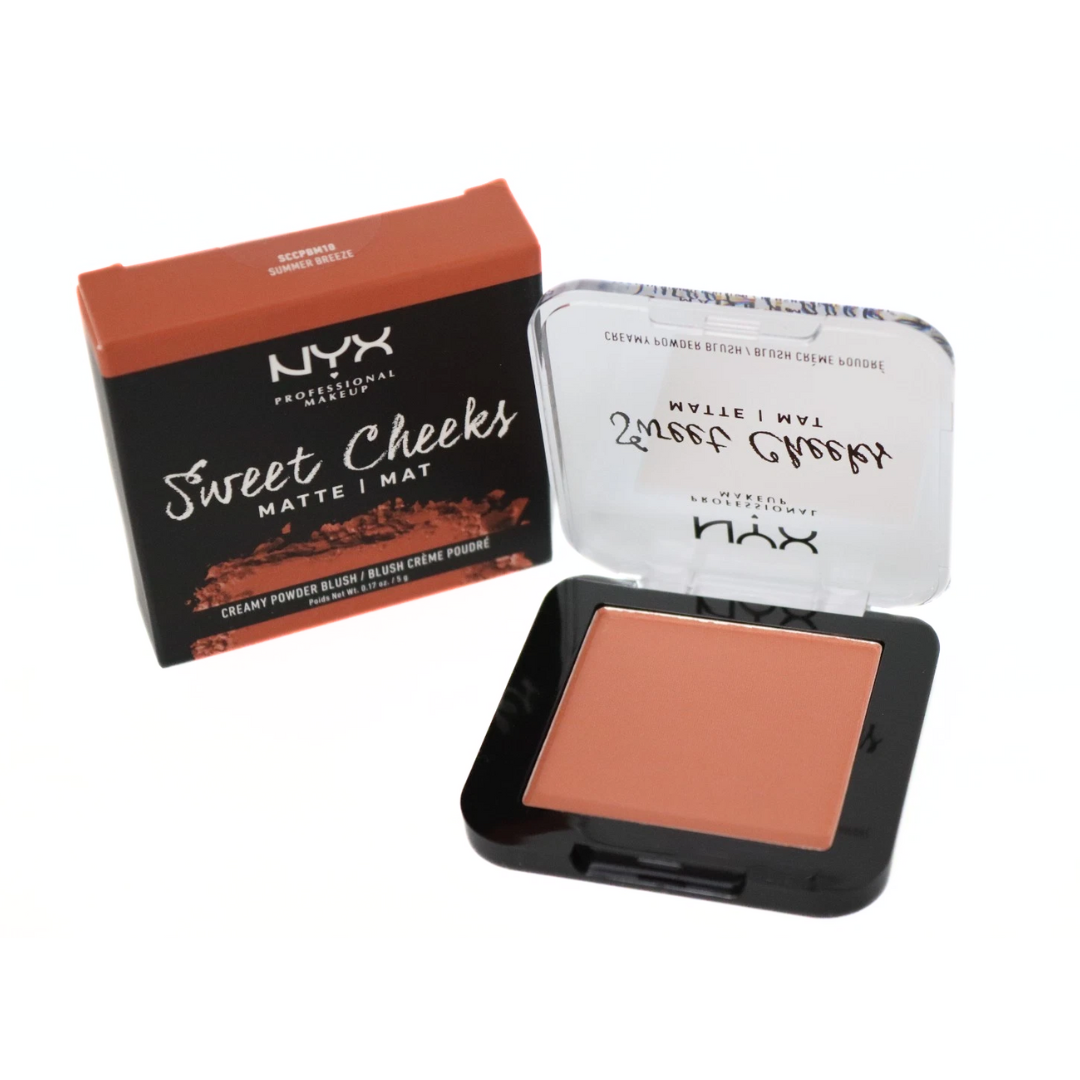NYX Sweet Cheeks Matte Blush Summer Breeze 10