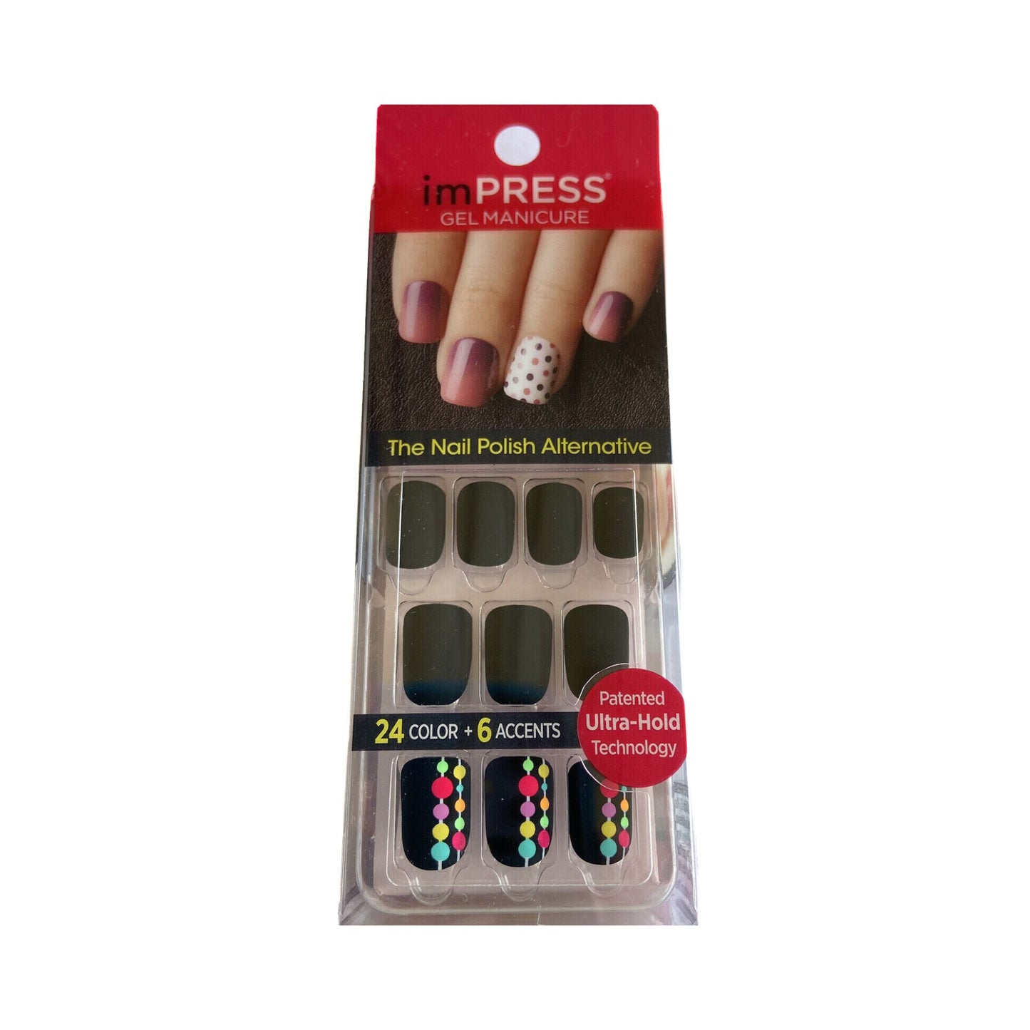 Kiss Impress Nails Flash Mob Black 62306