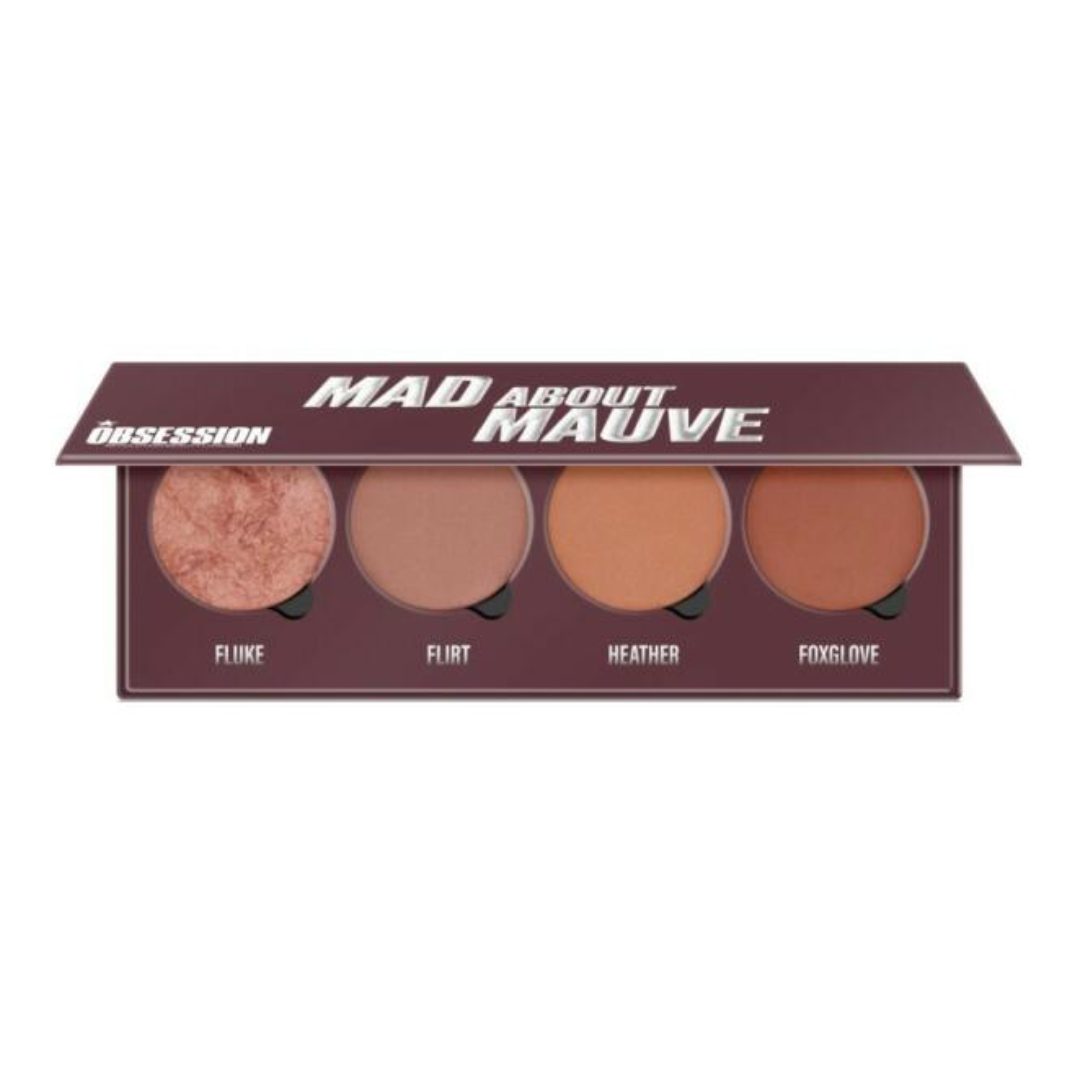 Revolution Makeup Obsession Blush Palette Mad About Mauve