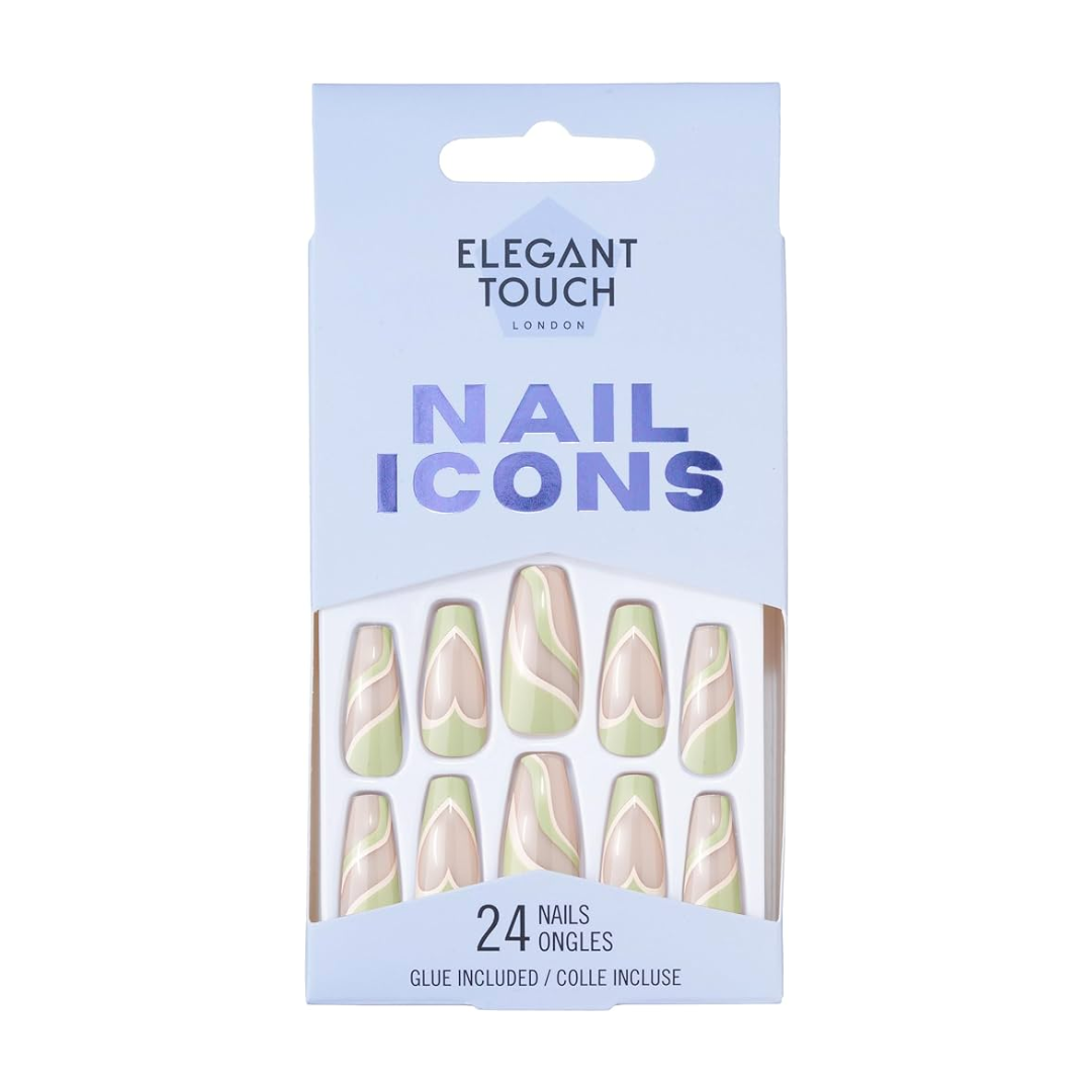 Elegant Touch False Nails Nail Icons Squareletto Hey Doll