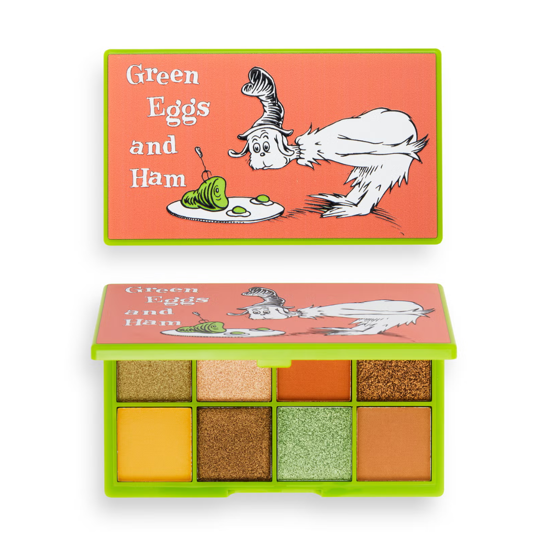 Revolution X Dr Seuss Green Eggs and Ham Shadow Palette