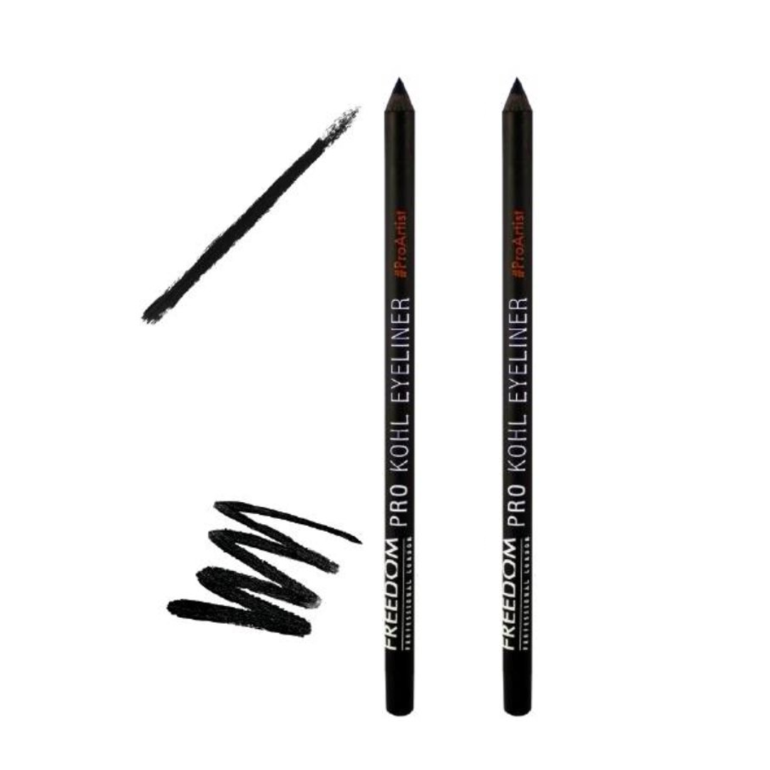 Revolution Freedom Pro Kohl Eyeliner Duo Black