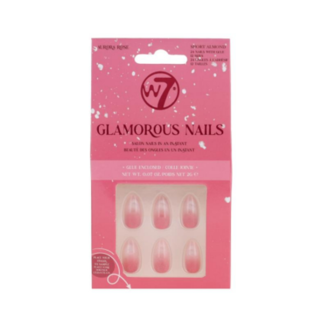 W7 Glamorous Nails Aurora Rose