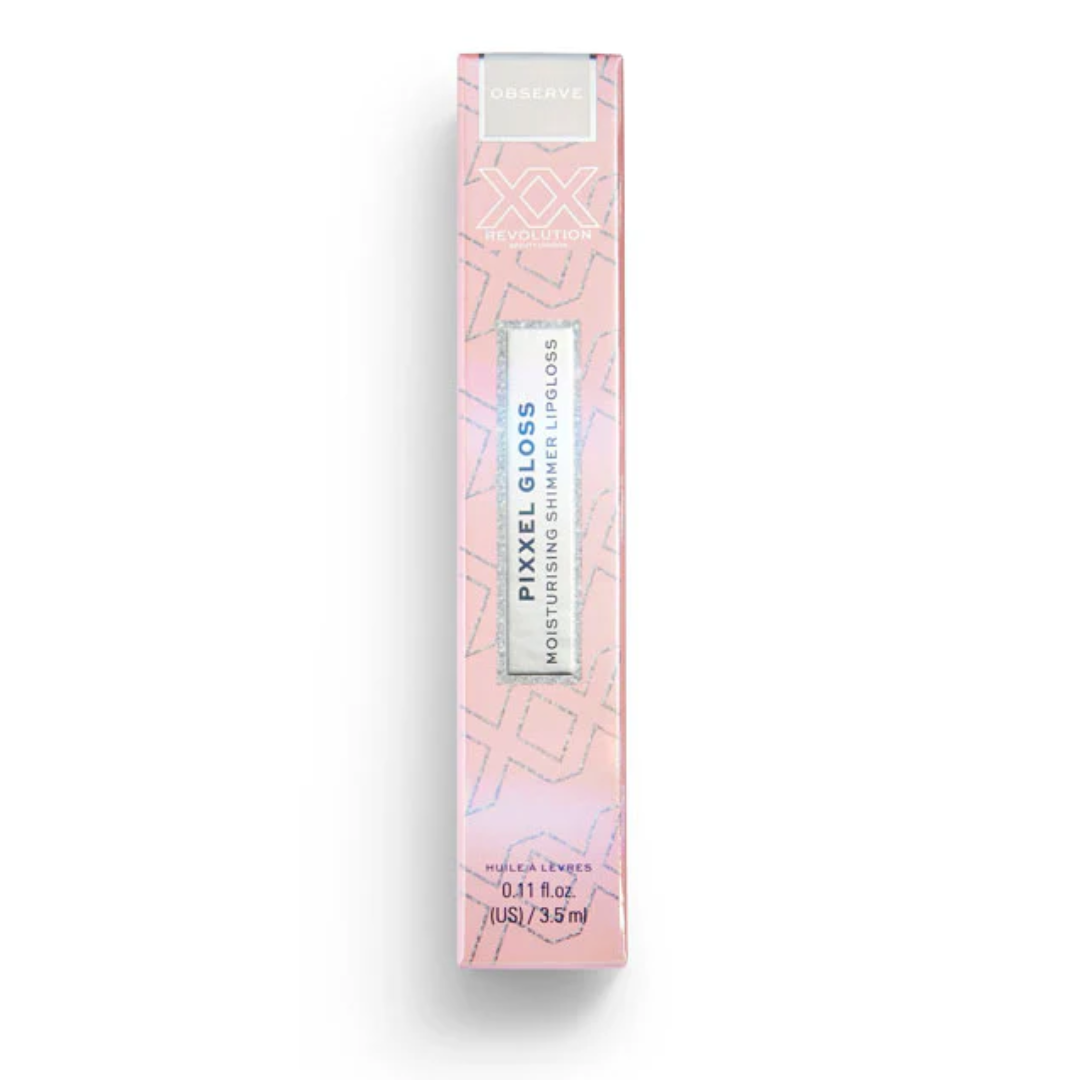 Revolution XX Pixxel Gloss Moisturising Shimmer Lipgloss Observe