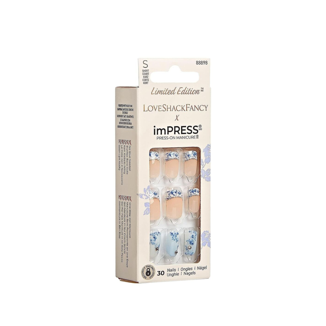 Kiss Gel Impress Hydrangea Blue 88898