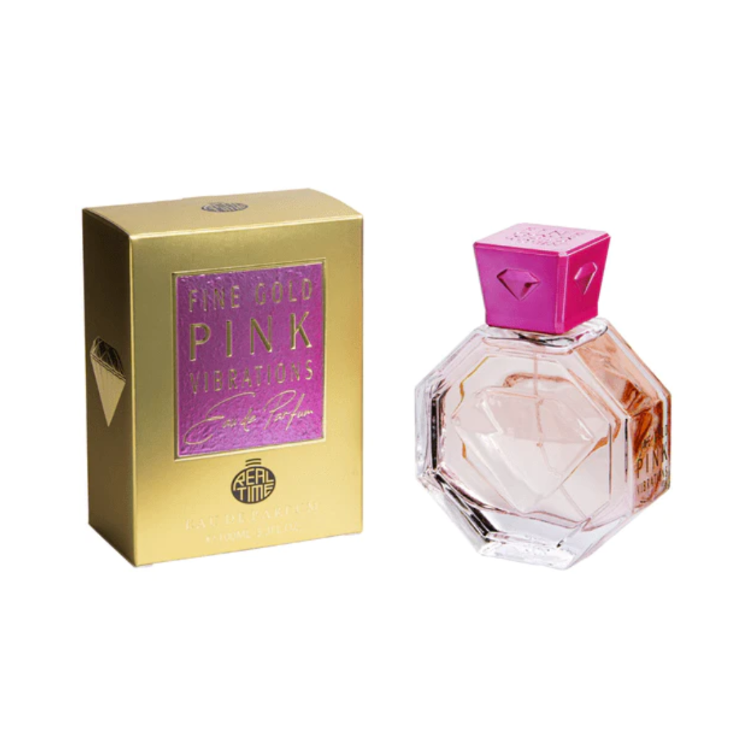 Real Time EDP Fine Gold Pink Vibration RT204 Beauty Outlet Real Time EDP Fine Gold Pink Vibration RT204 Beauty Outlet
