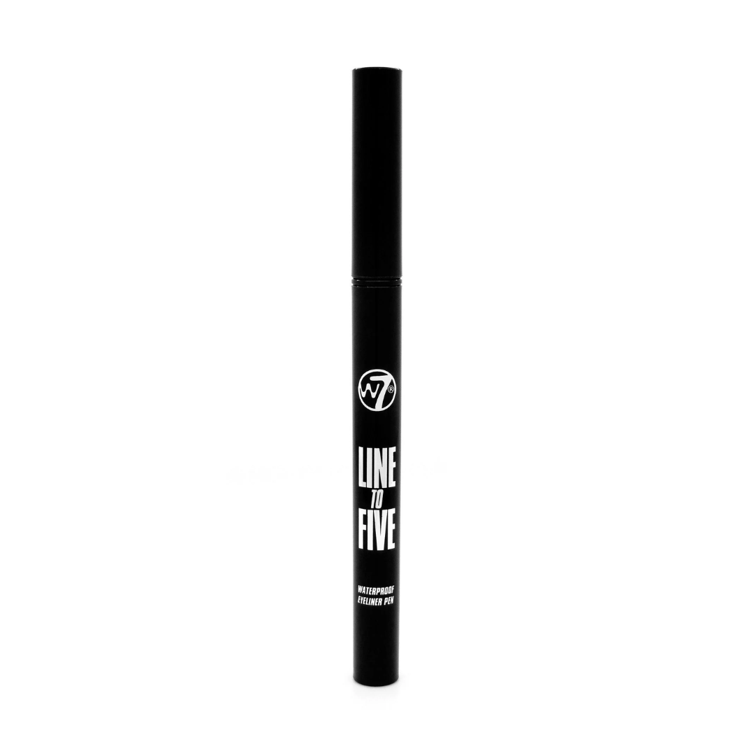 W7 Line To Five Auto Felt Tip Waterproof Eyeliner Black