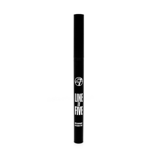 W7 Line To Five Auto Felt Tip Waterproof Eyeliner Black