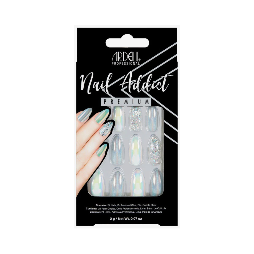 Ardell Nail Addict Premium Nails Holographic Glitter