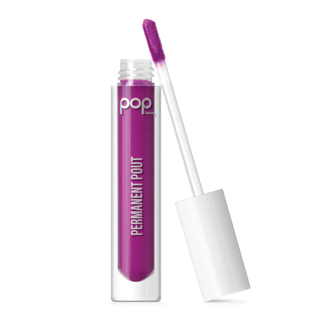Pop Beauty Permanent Pout Liquid Lip Colour OMG Violet