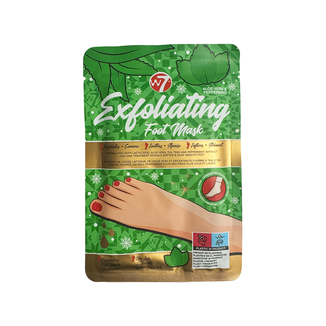 W7 Xmas Aloe Vera & Peppermint Moisturising Foot Mask