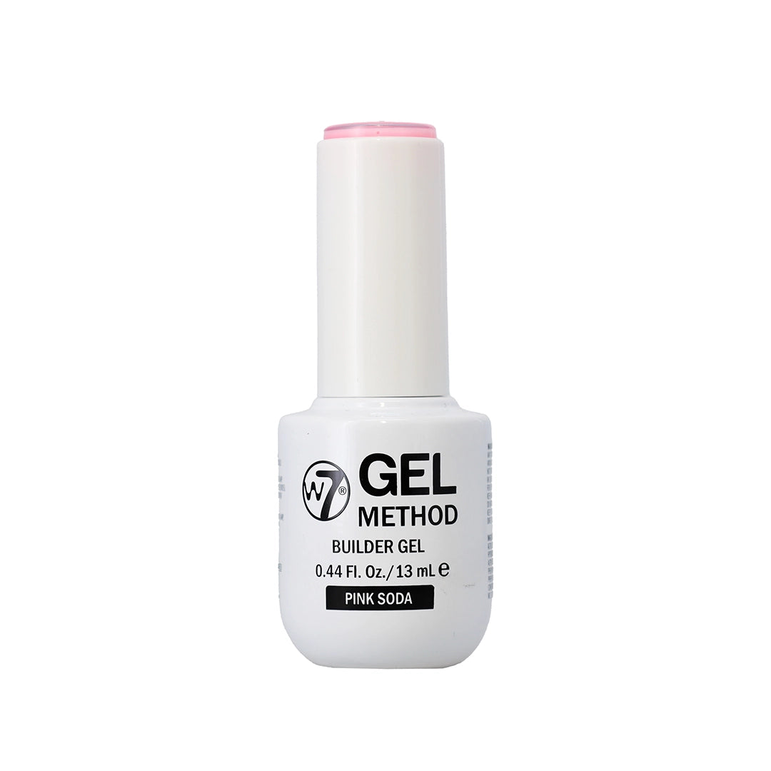 W7 Gel Method Builder Gel Polish Pink Soda 13ml