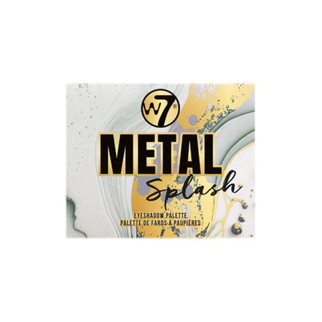 W7 Metal Splash Eyeshadow Palette