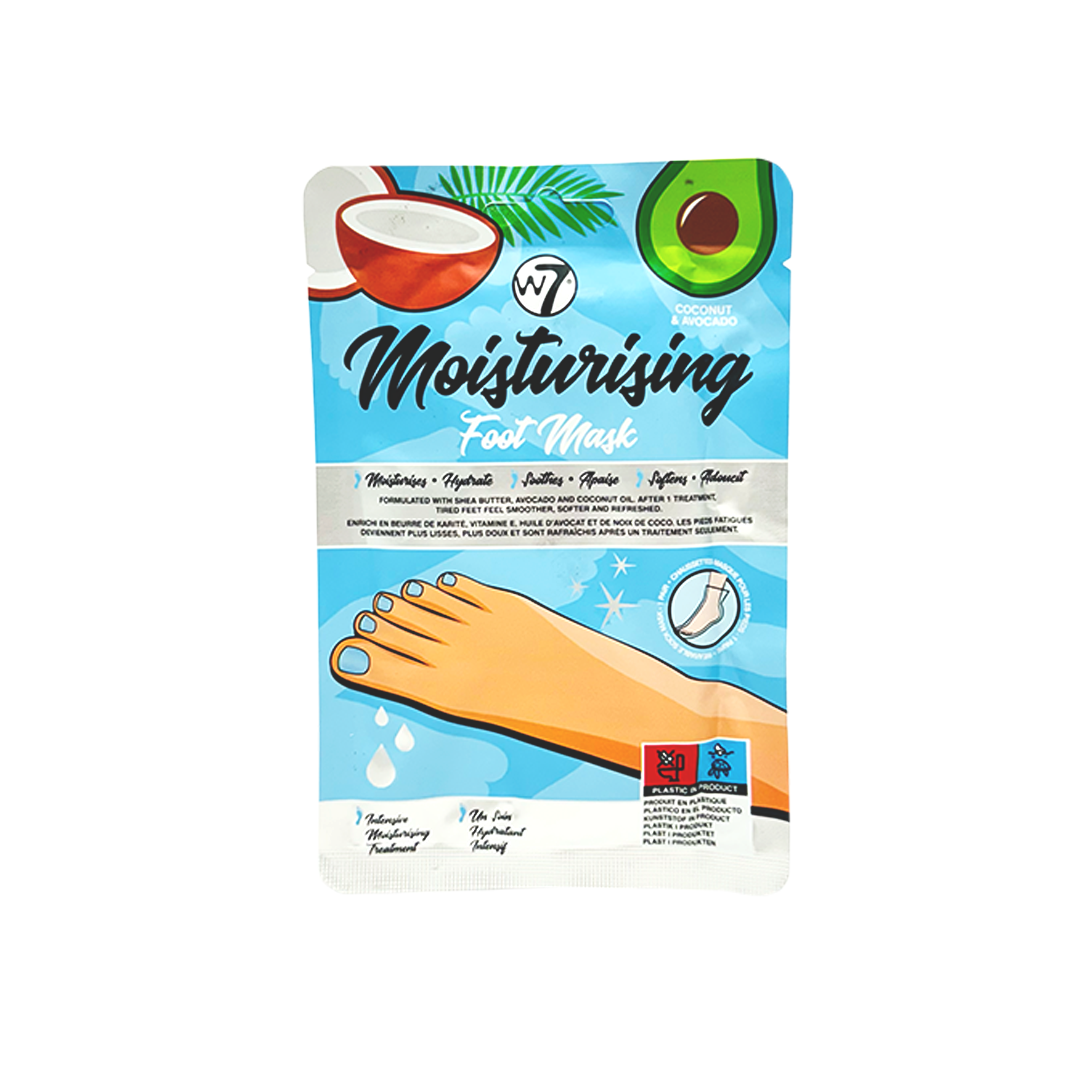 W7 Moisturizing Coconut & Avacado Foot Mask