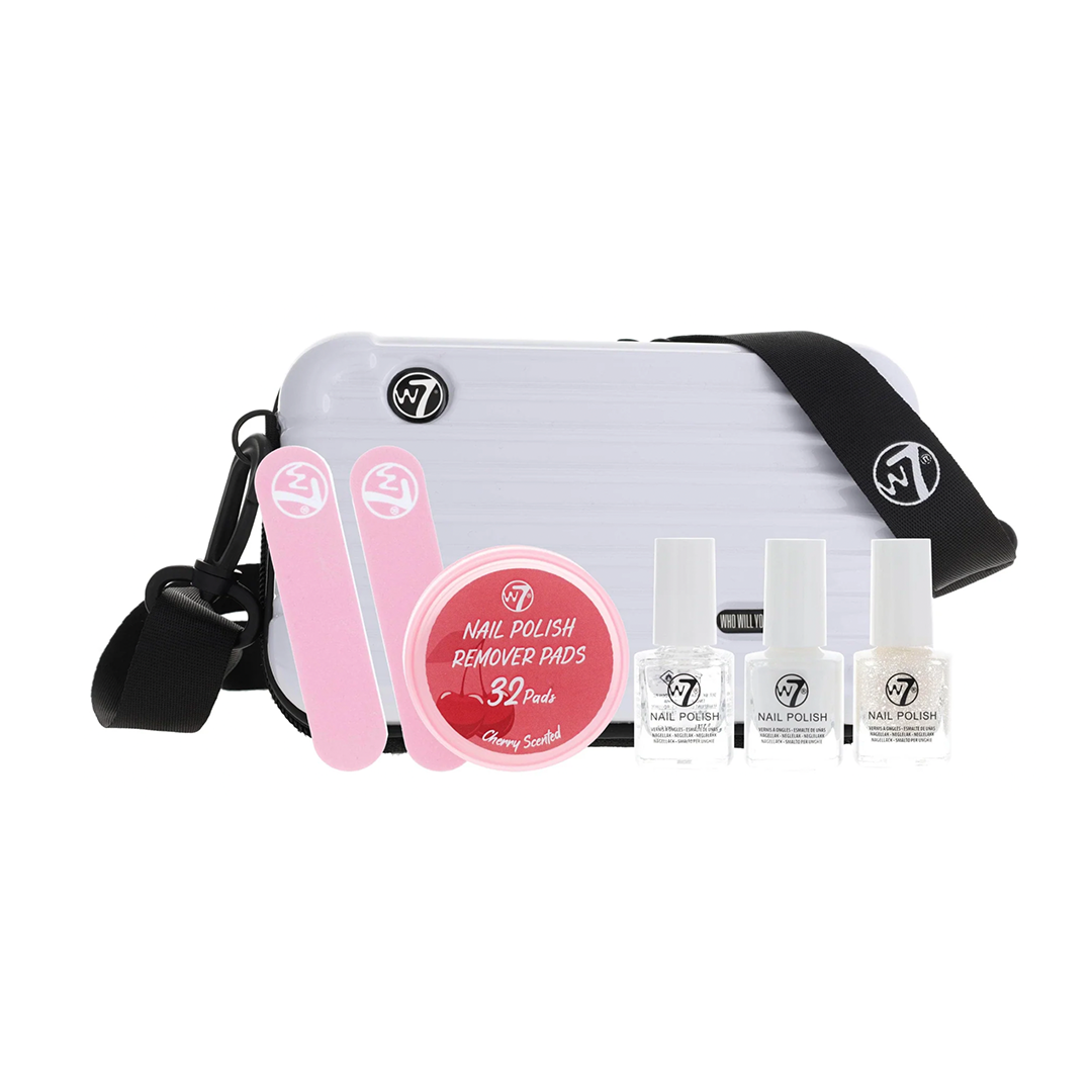 W7 Nail Collection Crystal Veil Travel Case