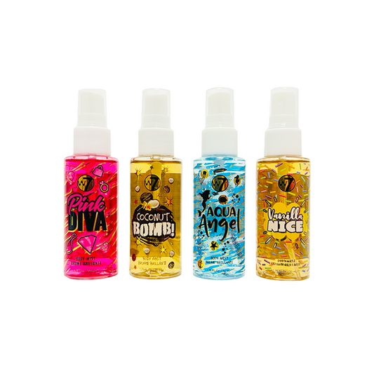 W7 Scentsational Body Mist Collection 4x50ml