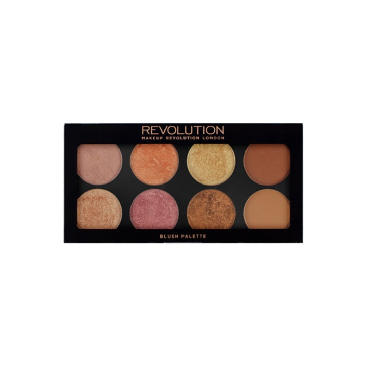 Revolution Blush Palette Golden Sugar 2 Rose Gold