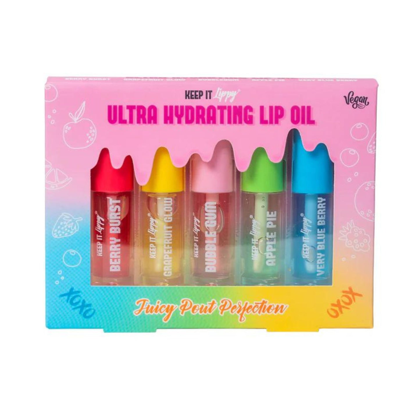 Skin Treats Ultra Hydrating Lip Oils 5 Pack