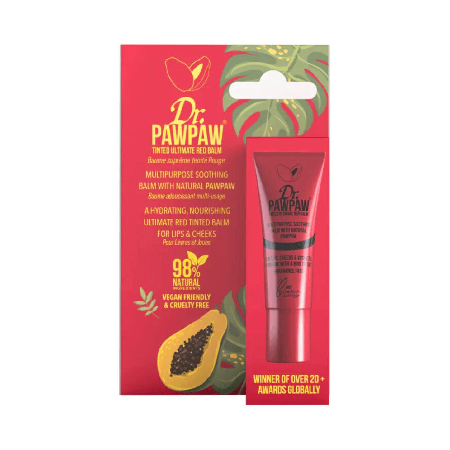 Dr Paw Paw Multipurpose Soothing Soothing Balm Red