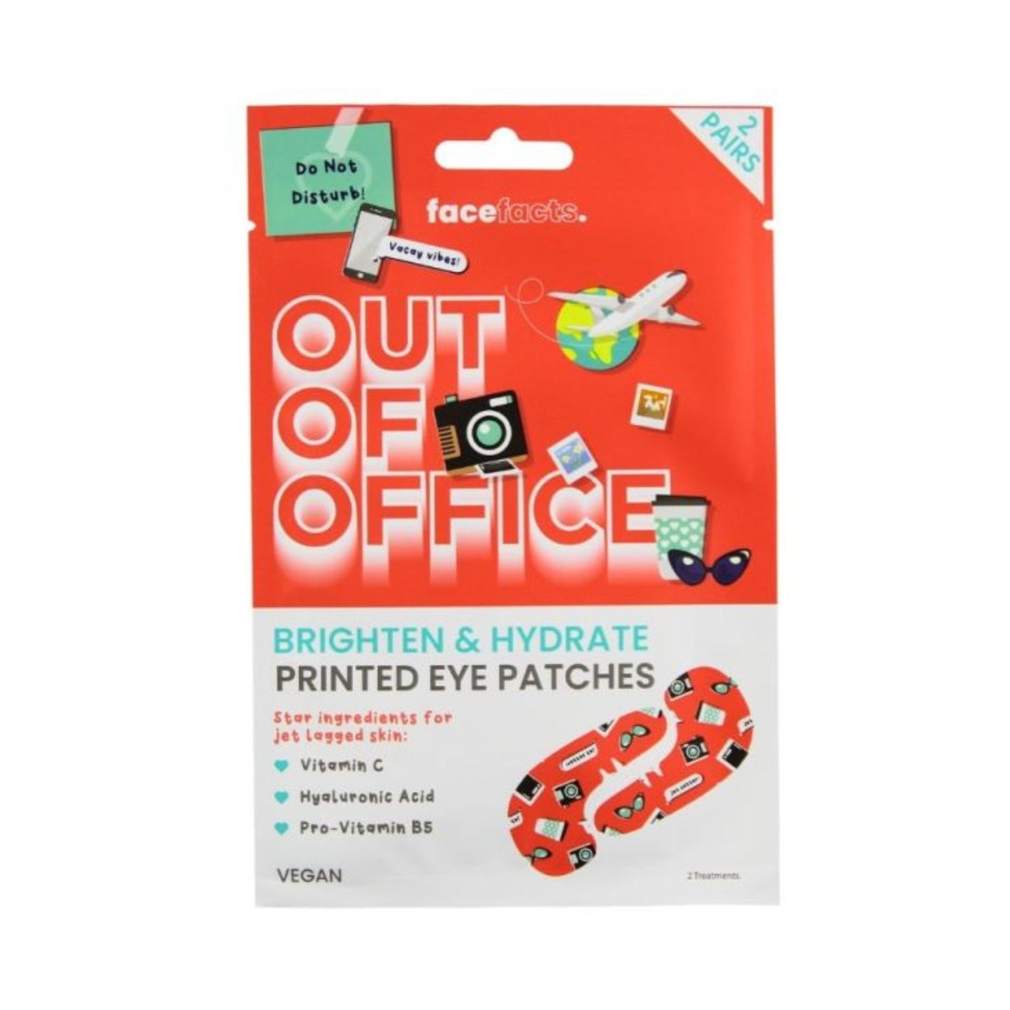 Face Facts Out Of Office Brighten & Hydrate Eye Patches