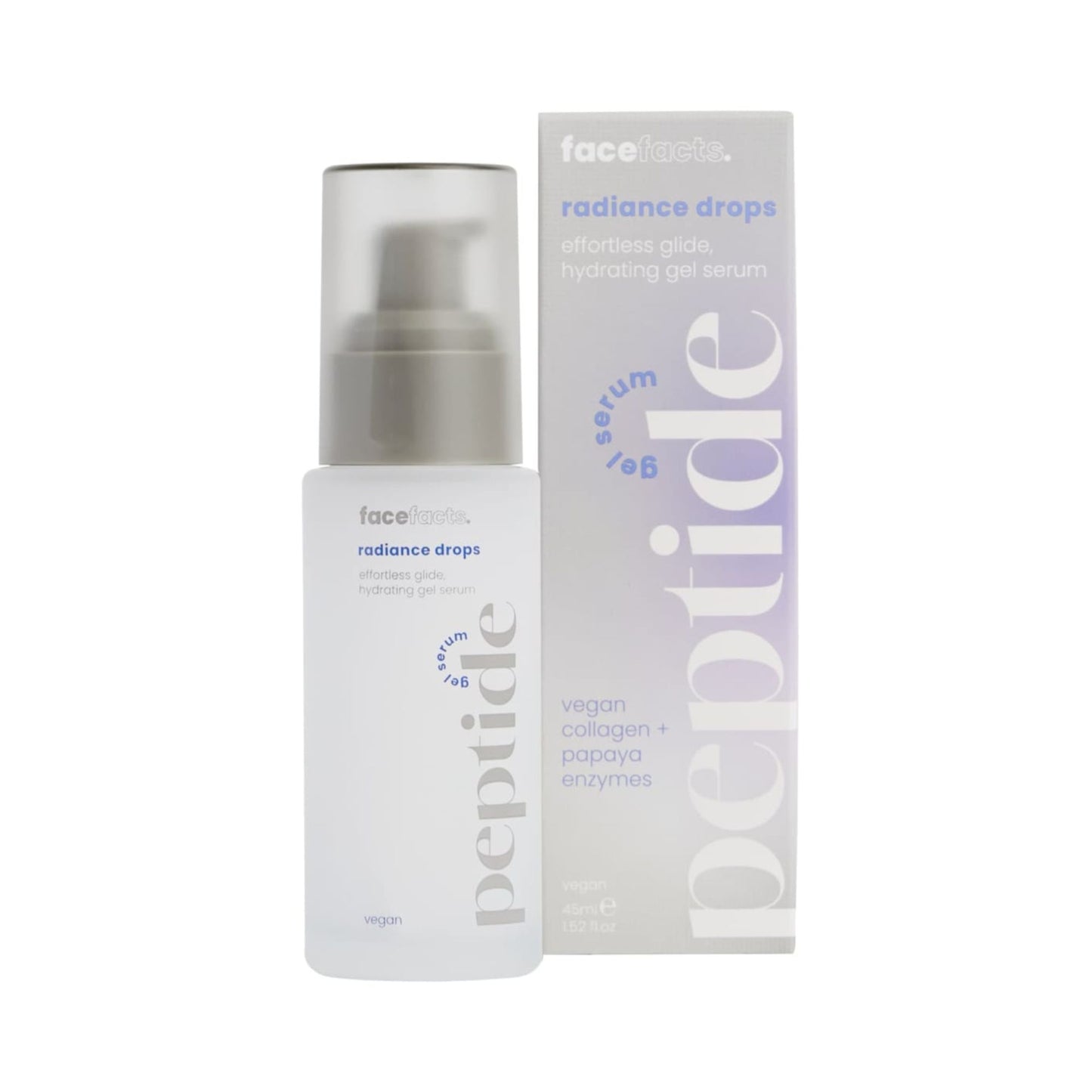 Face Facts Peptide Gel Serum Radiance Drops W Vega