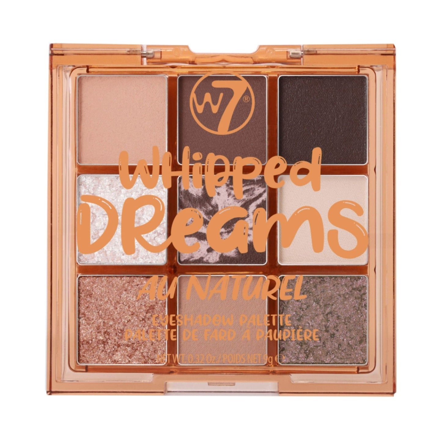 W7 Whipped Dreams Eyeshadow Palette Au Naturel