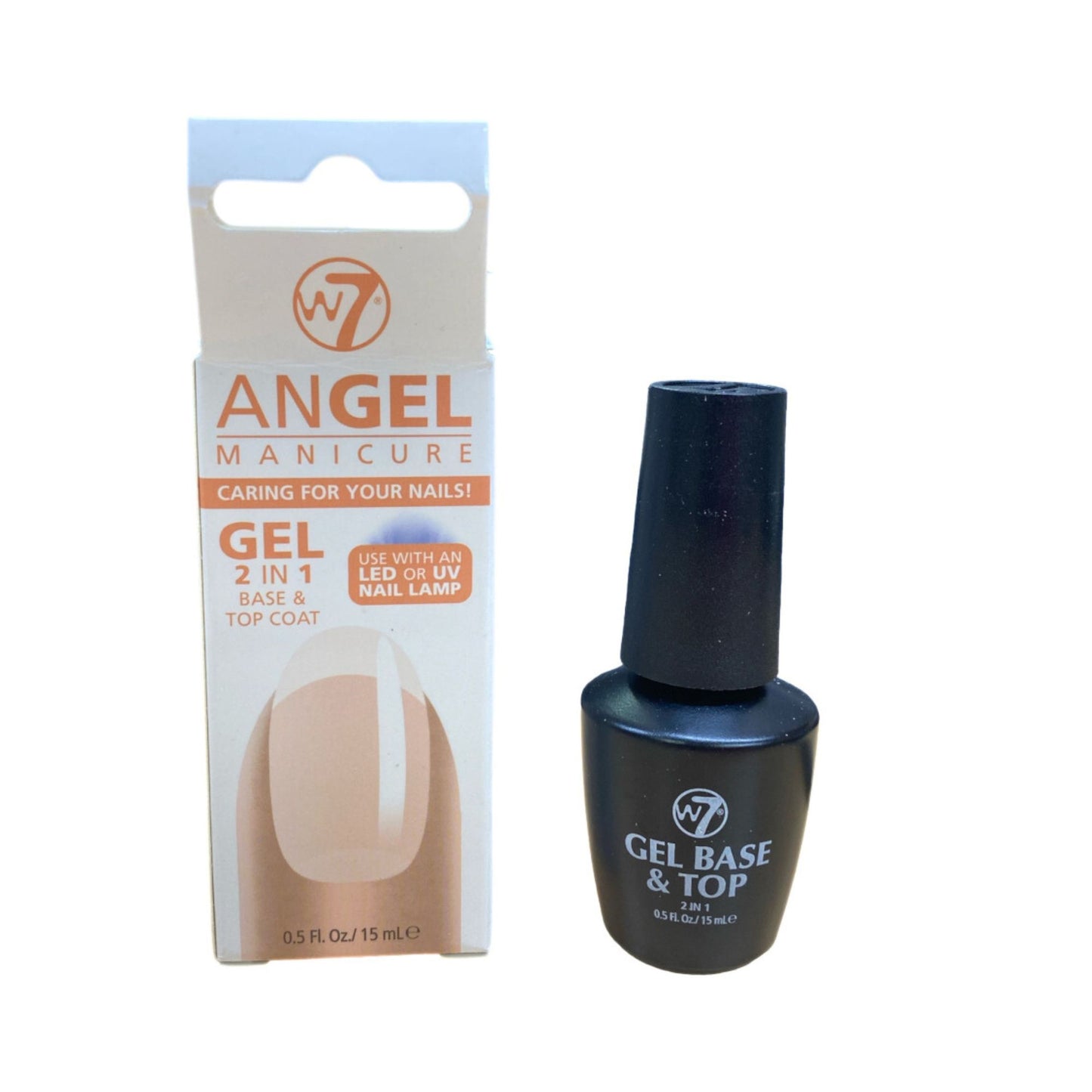 W7 Angel Manicure Gel Base & Top Coat 2 in 1