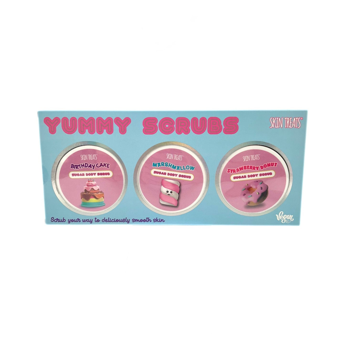 Skin Treats Yummy Scrubs Sugar Body Scrubs Trio
