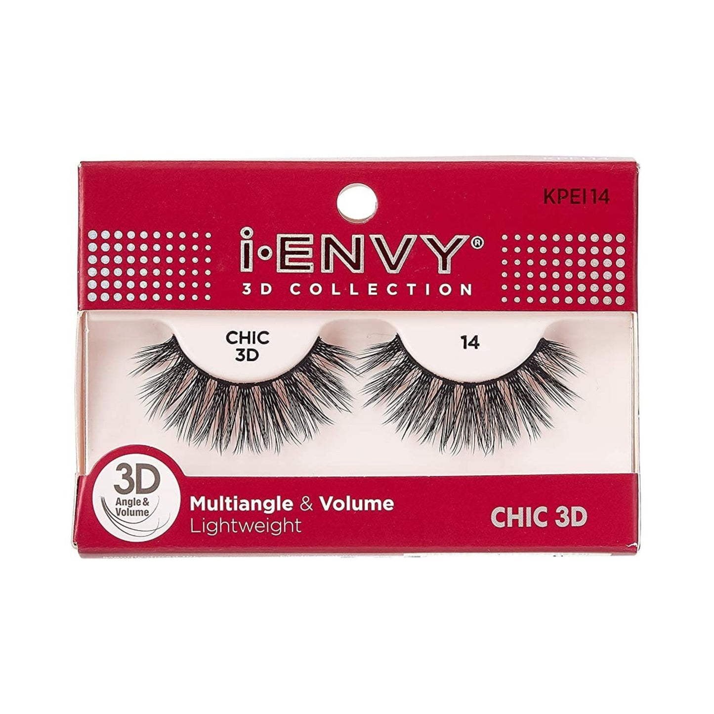 Kiss I Envy 3D Collection False Lashes 14 Chic