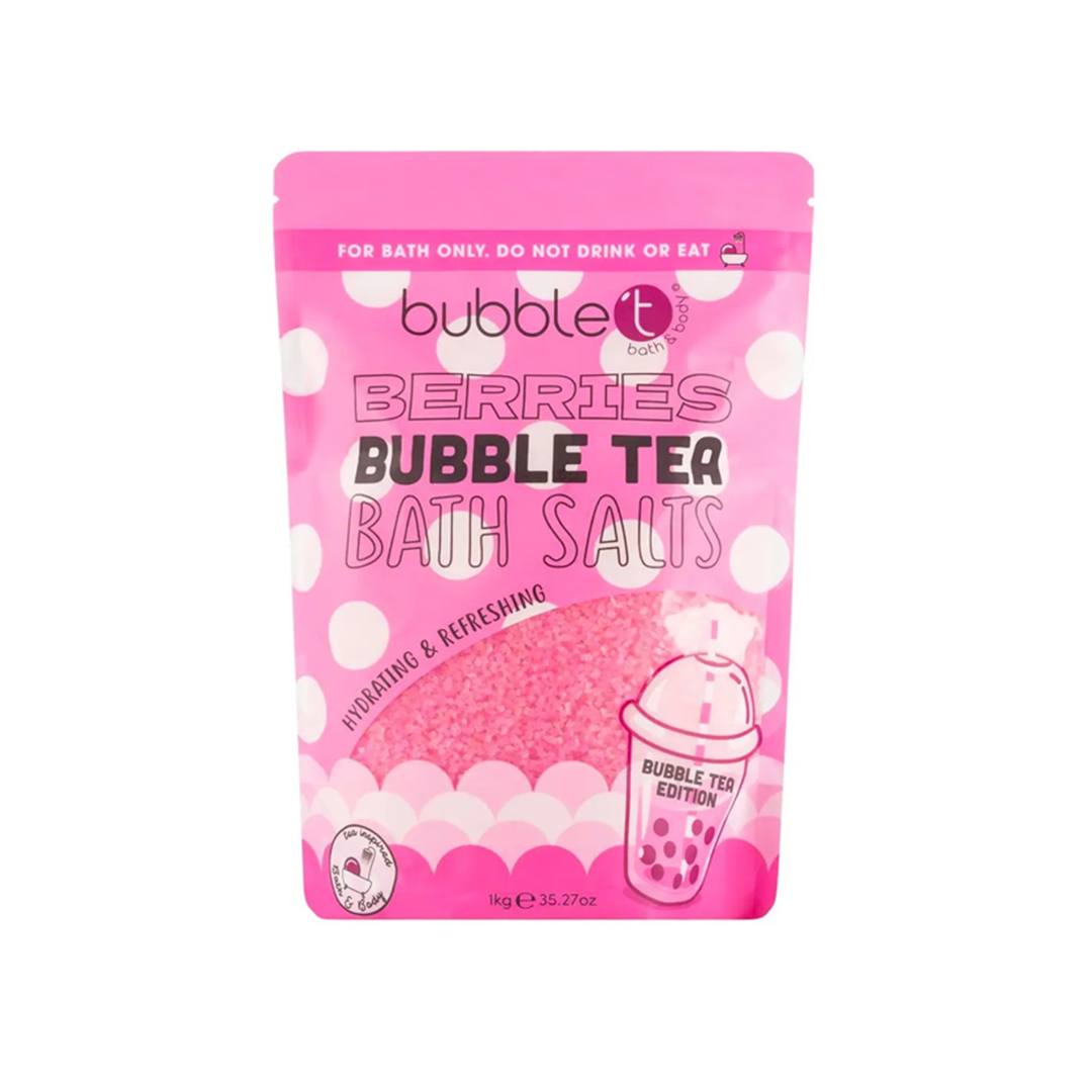 bubble t Bath Salts Hydrating & Refreshing Berries 1kg