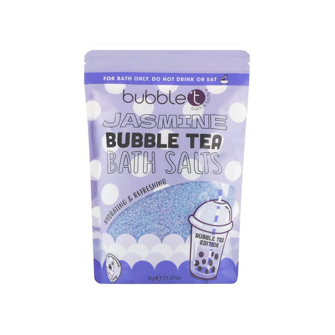 bubble t Bath Salts Hydrating & Refreshing Jasmine 1kg