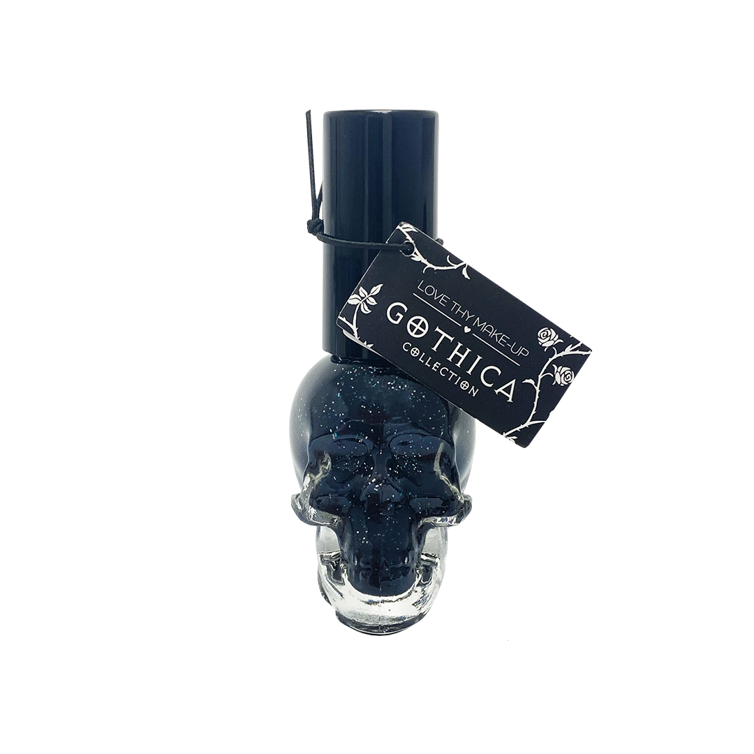 Technic Skull Nail Polish Black