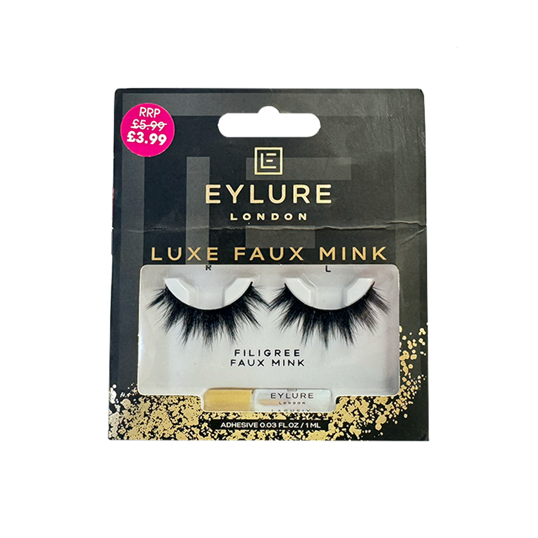 Eylure False Lashes Luxe Faux Mink Filgree