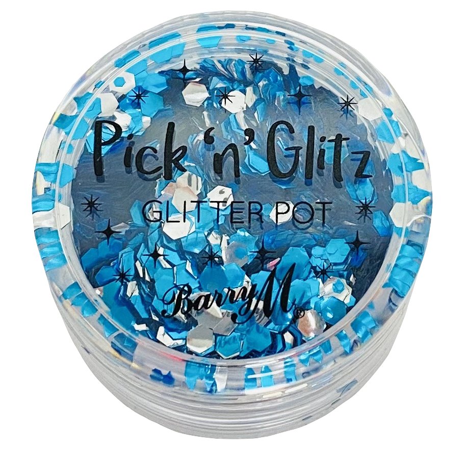 Barry M Pick N Glitz Glitter Pot Shook