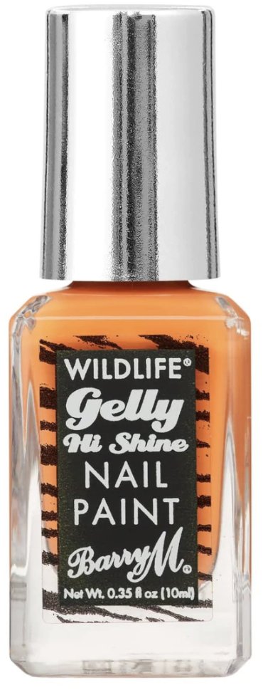 Barry M Wildlife Gelly Hi Shine Nail Paint Desert Orange 951