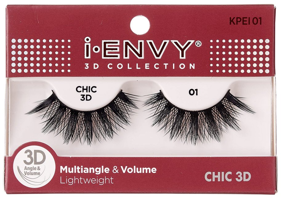 Kiss I Envy 3D Collection False Lashes 01