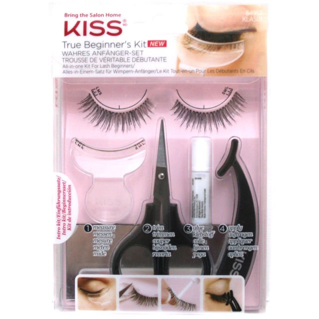 KISS LASH 101 Effortless Wimpern-Set – Inkl. Kleber, Werkzeug & Applikator