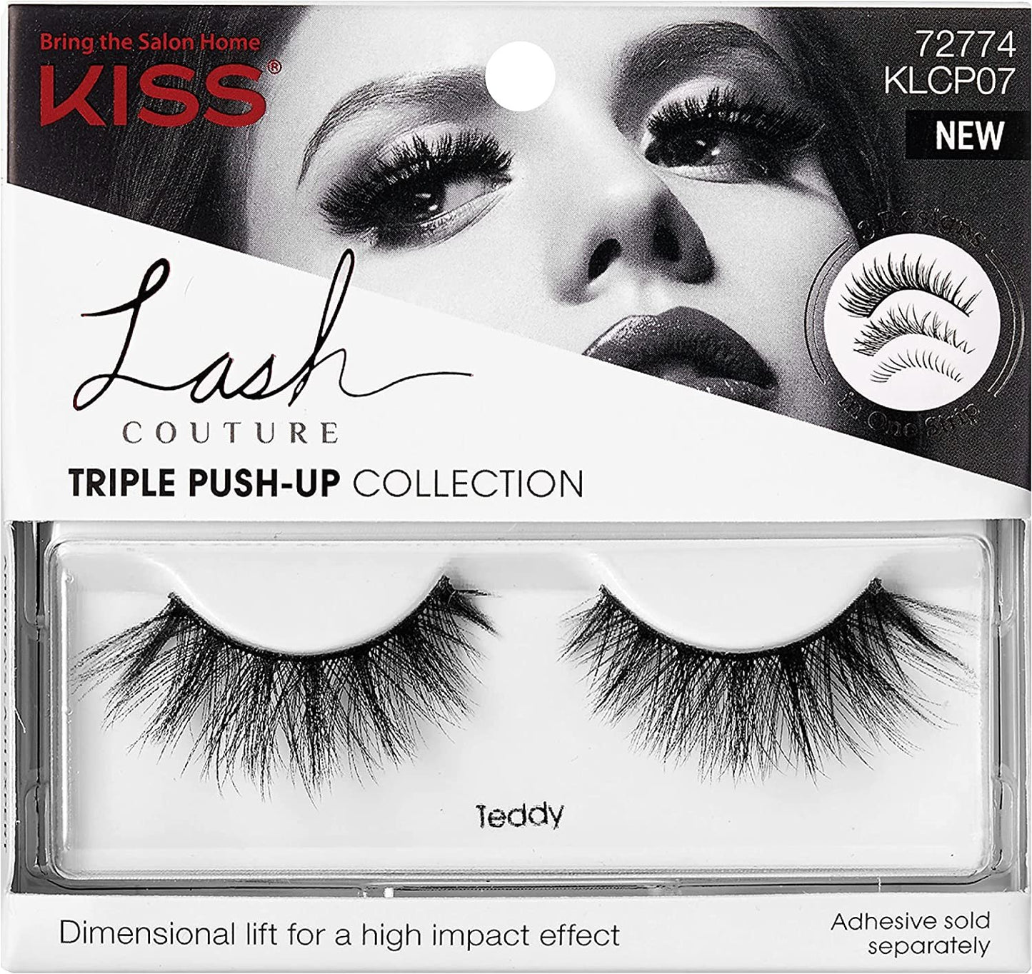 Kiss Lash Couture Naked Drama False Lashes Teddy