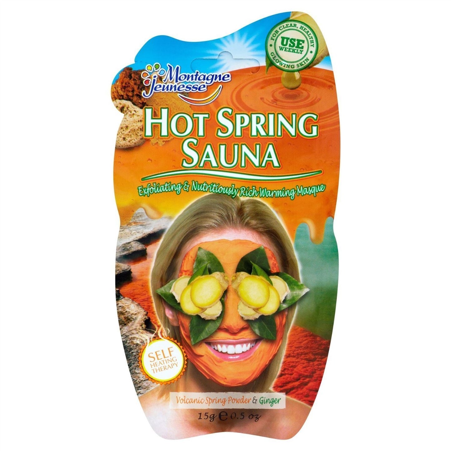 Montagne Jeunesse Hot Spring Sauna 15g Mask