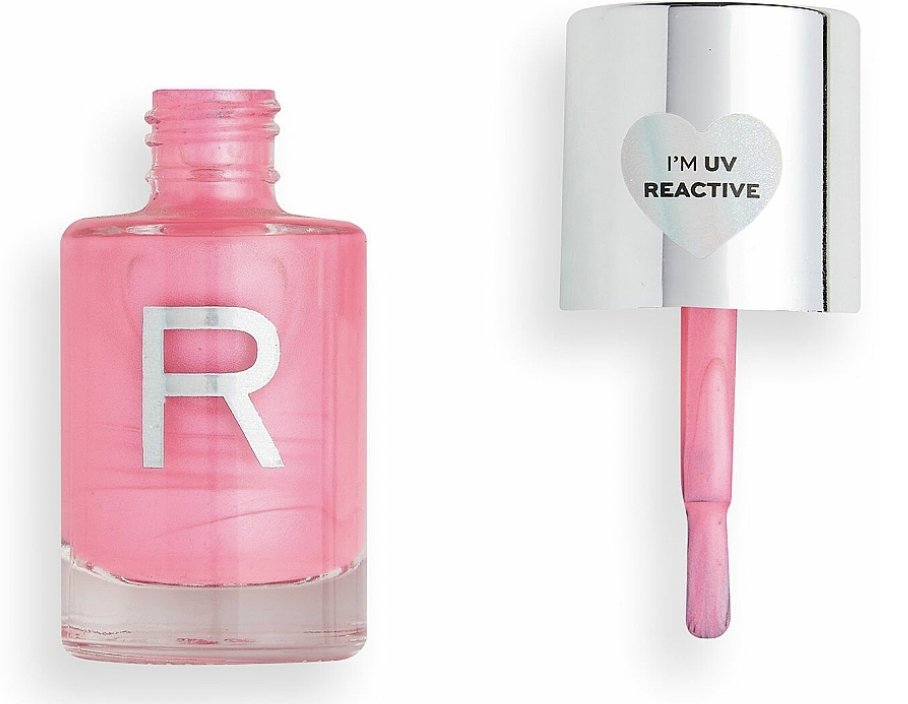 Revolution Neon Glow Nail Polish Pink Vibes
