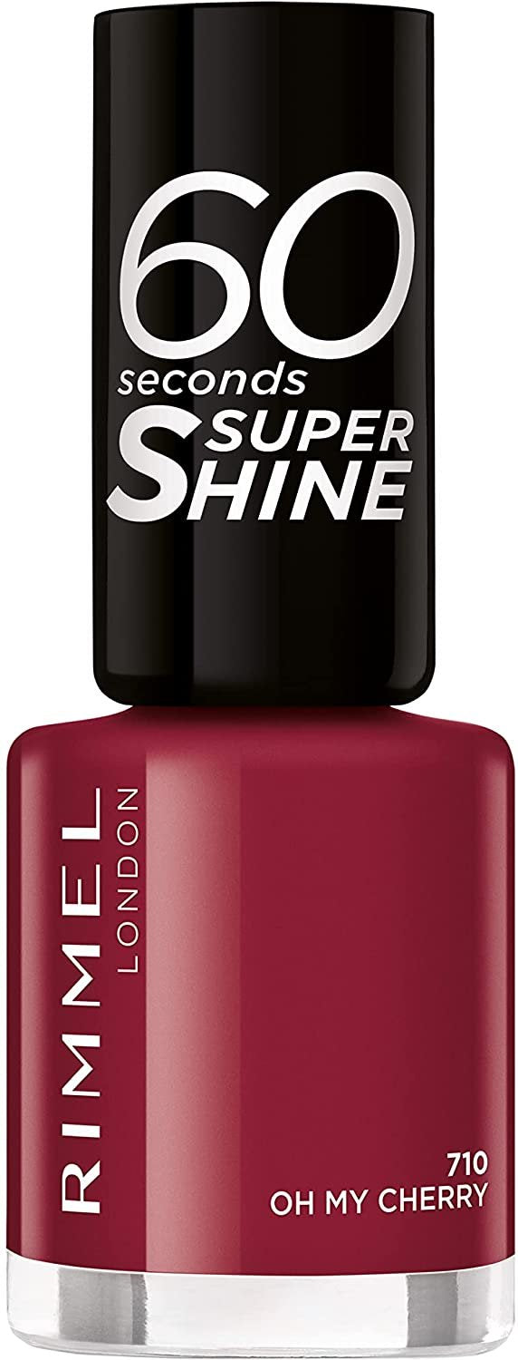 Rimmel 60 Seconds Nail Polish 710 Oh My Cherry